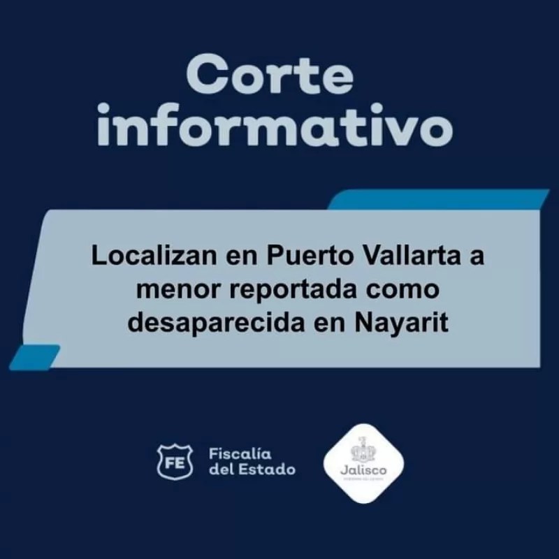 ¡localizan en puerto vallarta a menor reportada como desaparecida en nayarit!