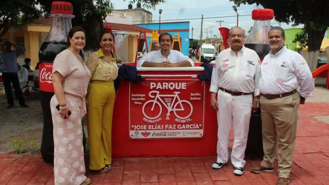 Inauguran parque recreativo en Santiago