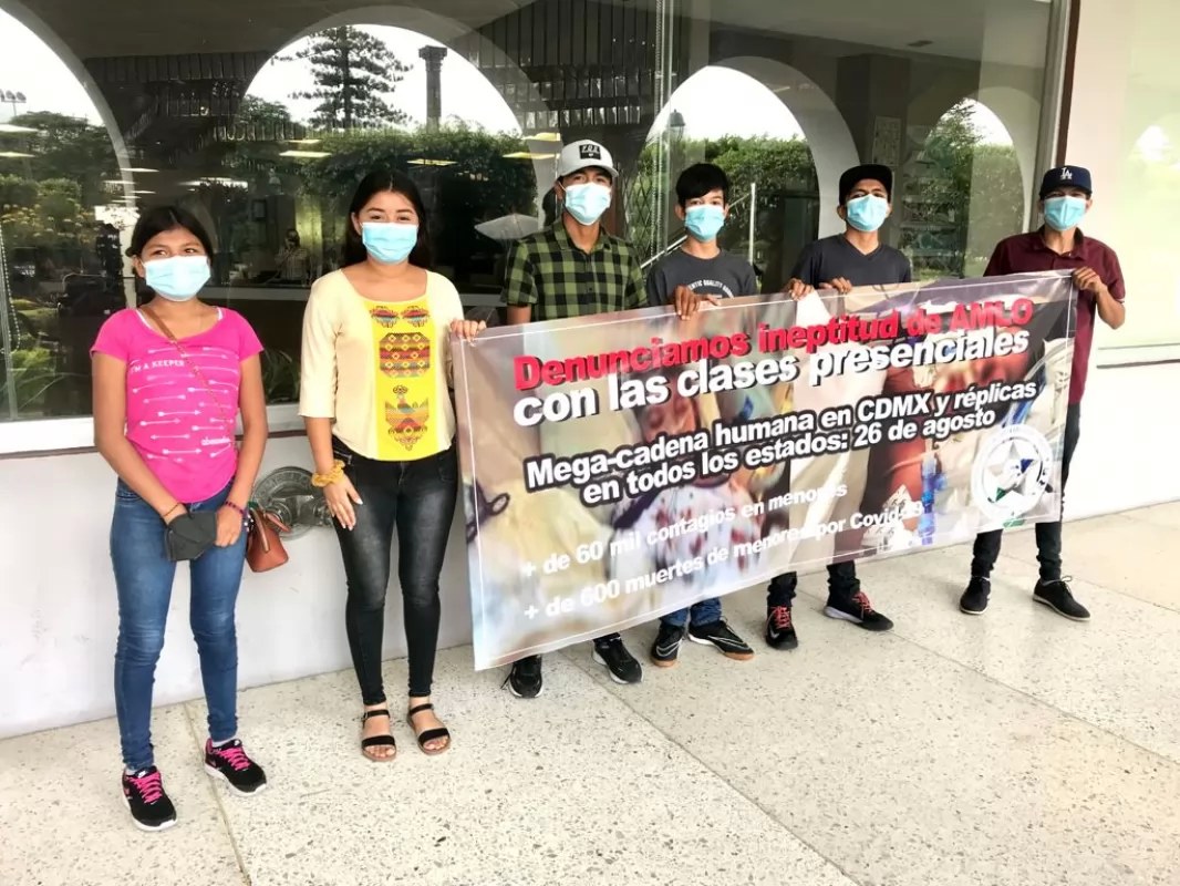 Rechazan estudiantes regreso a clases presenciales