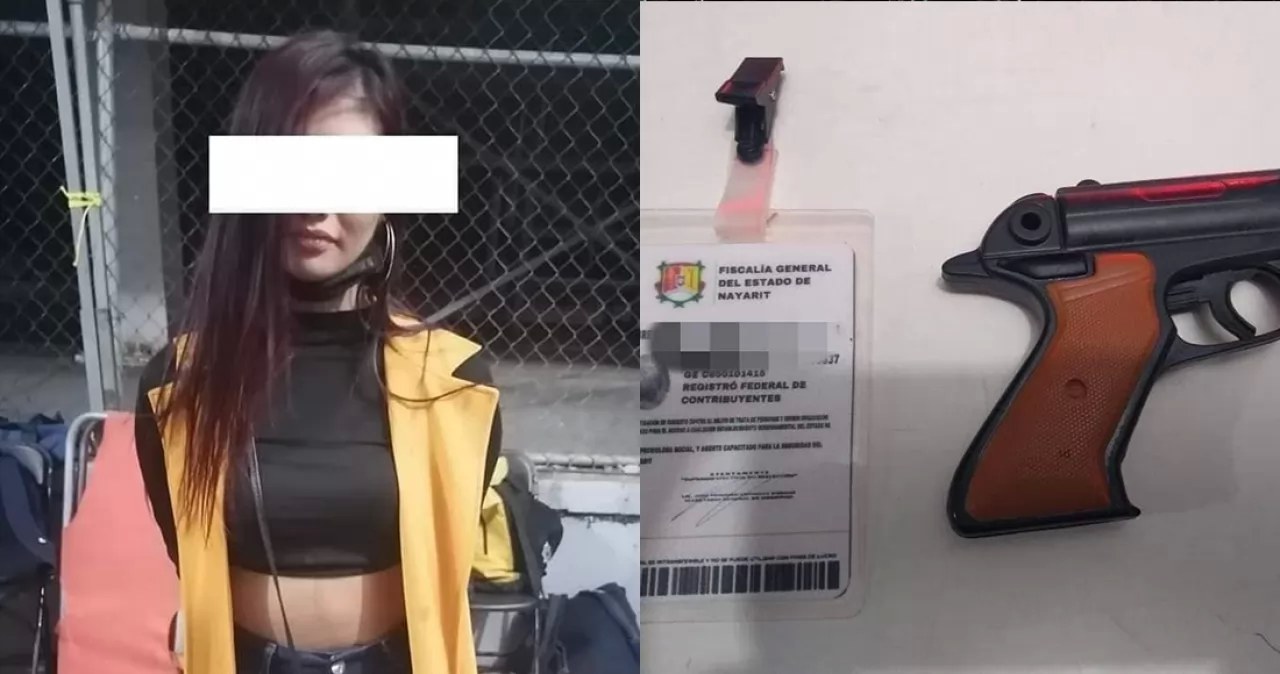 Mujer quería entrar armada a la Feria Nayarit 2022