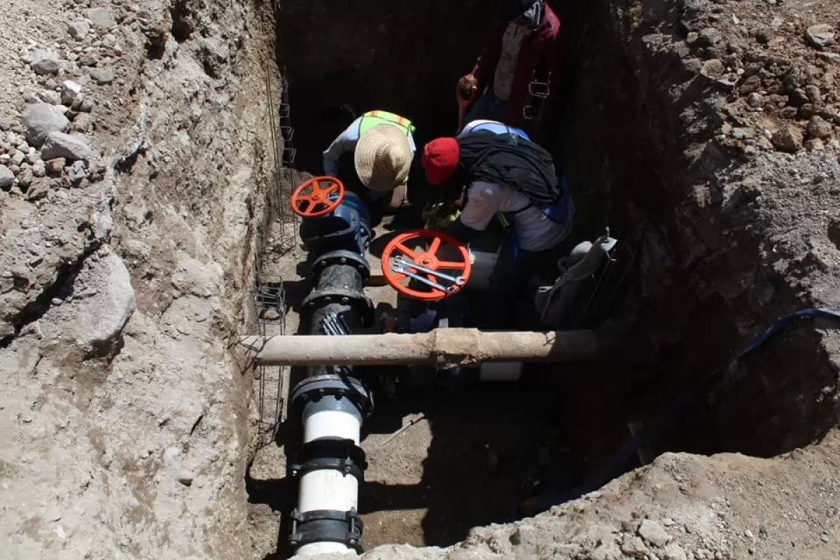 Avanzan obras del SIAPA en la colonia INDECO