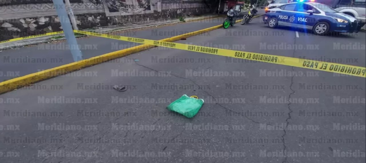 Fallece adulto mayor tras ser atropellado por taxi en la Insurgentes