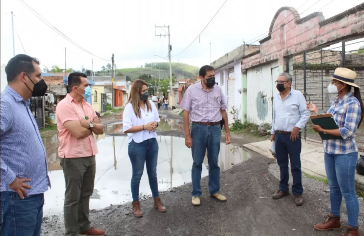 Avanzan obras del SIAPA en la colonia Ferrocarrileros