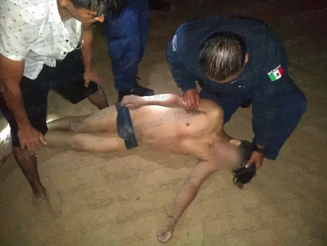 ¡Chilango por poco y muere ahogado!