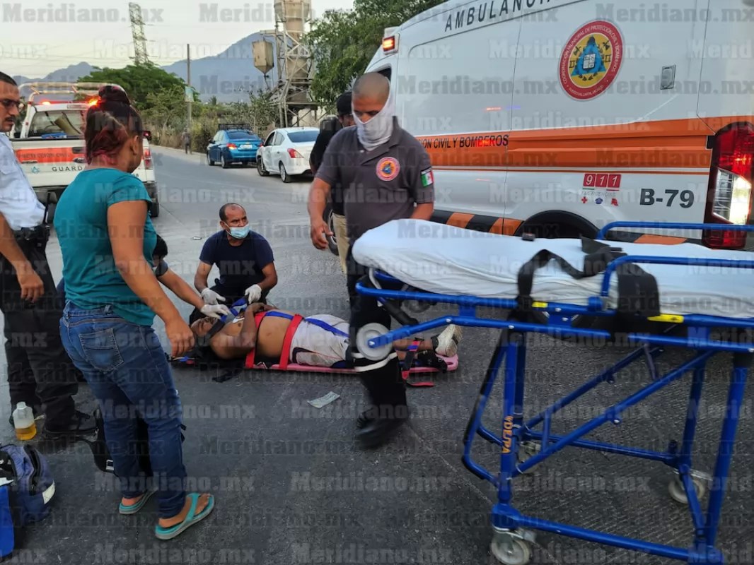 Brutal accidente en la Avenida de los Poetas