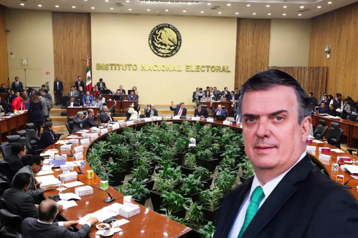 Falla el INE a favor de Marcelo Ebrard