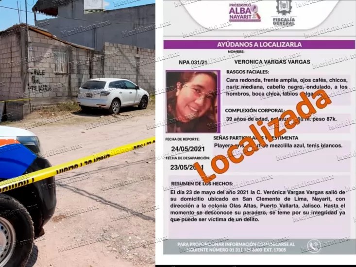 Localizan a Verónica Vargas