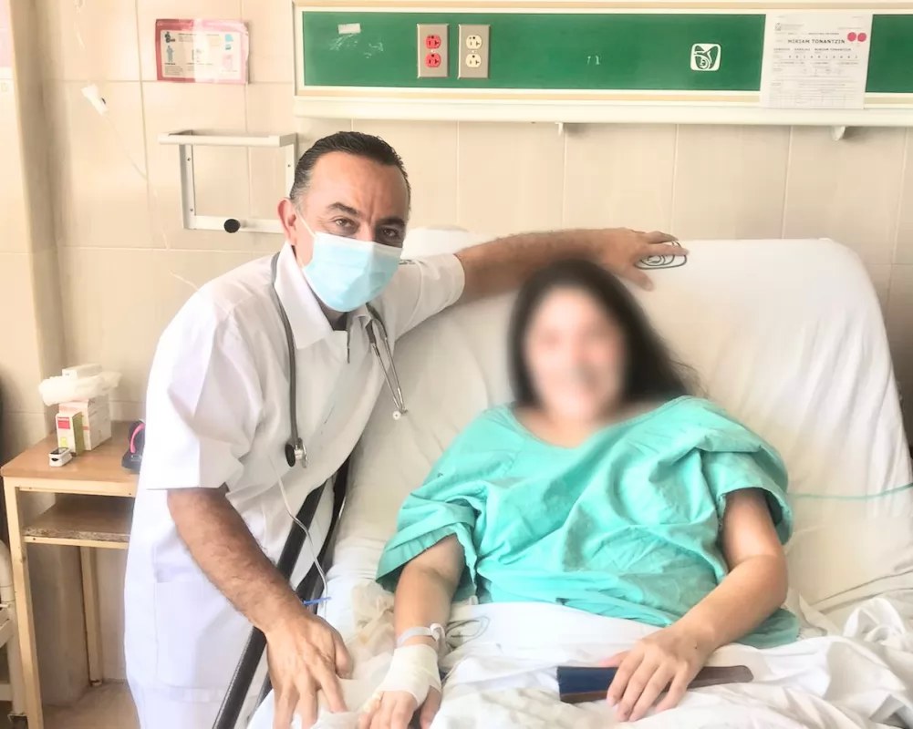 Superó COVID tras 24 días de hospitalización