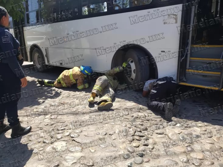 ¡camión atropelló a mujer en pitillal!