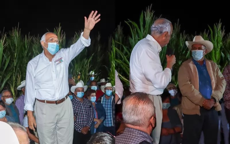 “Hay buena milpa, pero no hay un precio justo, eso se acabo”: Miguel Ángel Navarro