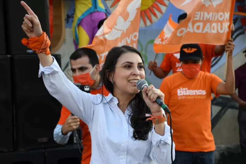 Julieta Mejía arrancó su campaña para la diputación federal del distrito 2