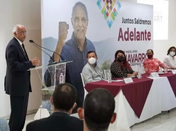 Les prometo que habrá un Nayarit diferente: Navarro Quintero