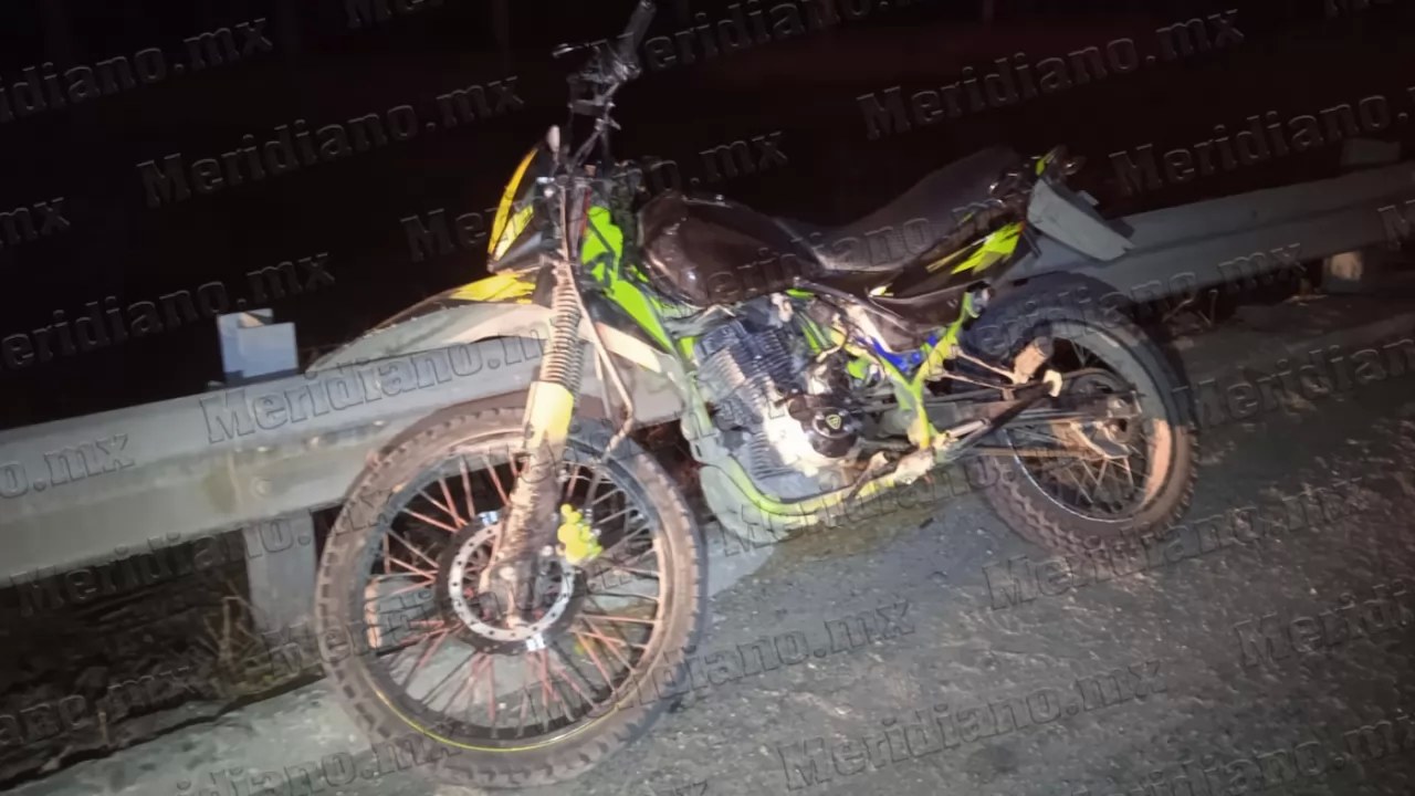 Un lesionado en accidente sobre la carretera camino viejo a valle de banderas