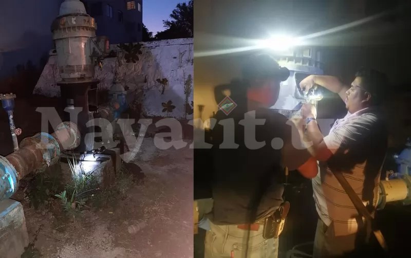 Siapa Tepic suspende servicio de agua potable en 20 colonias