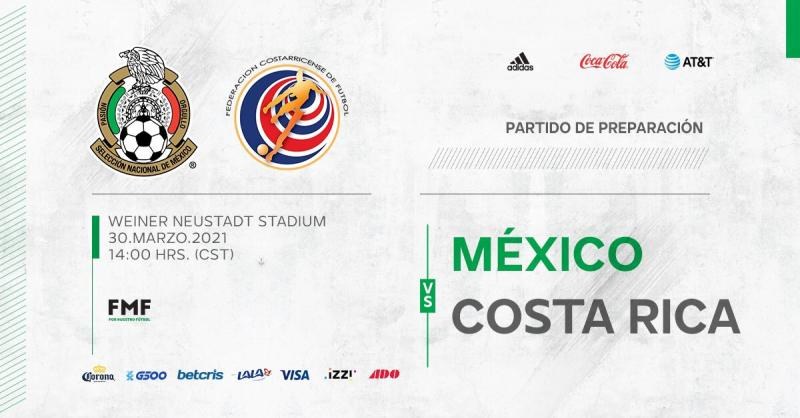 México enfrentará a Costa Rica en Austria