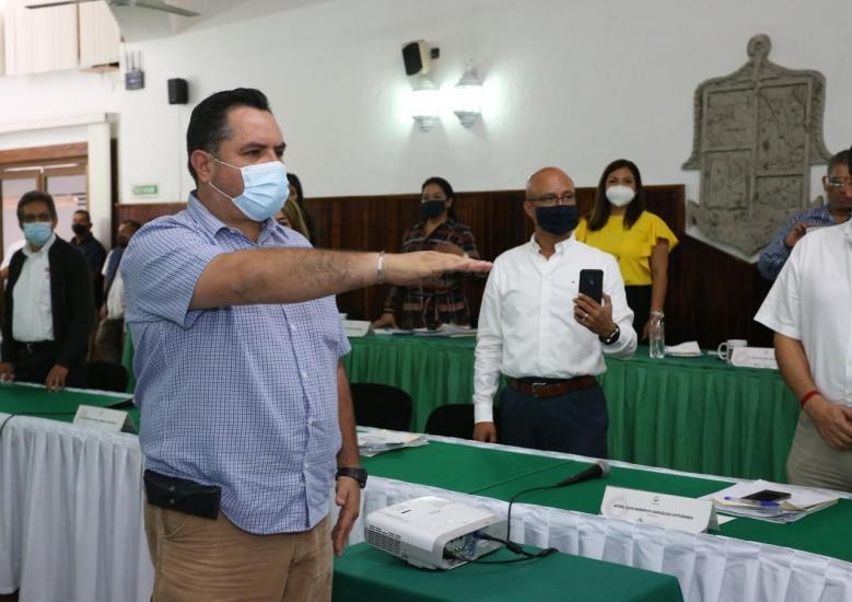 Jorge Quintero Alvarado Rinde Protesta Como Alcalde interino