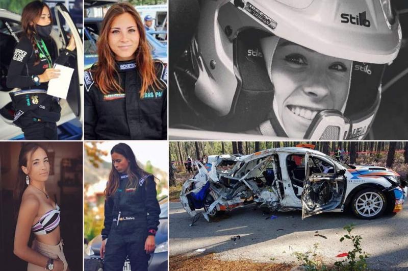 Laura Salvo, copiloto española, falleció a los 21 años durante competencia