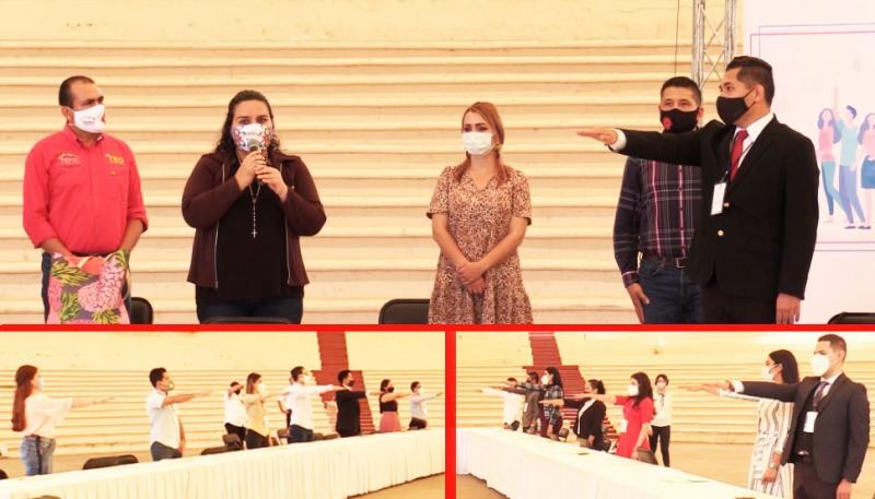 Toman protesta al primer Cabildo Juvenil del Ayuntamiento de Tepic