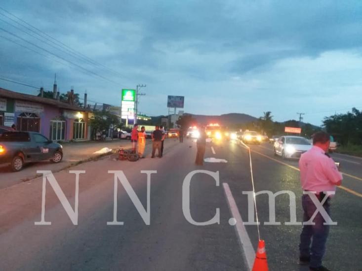 Tragedia de dos motociclistas