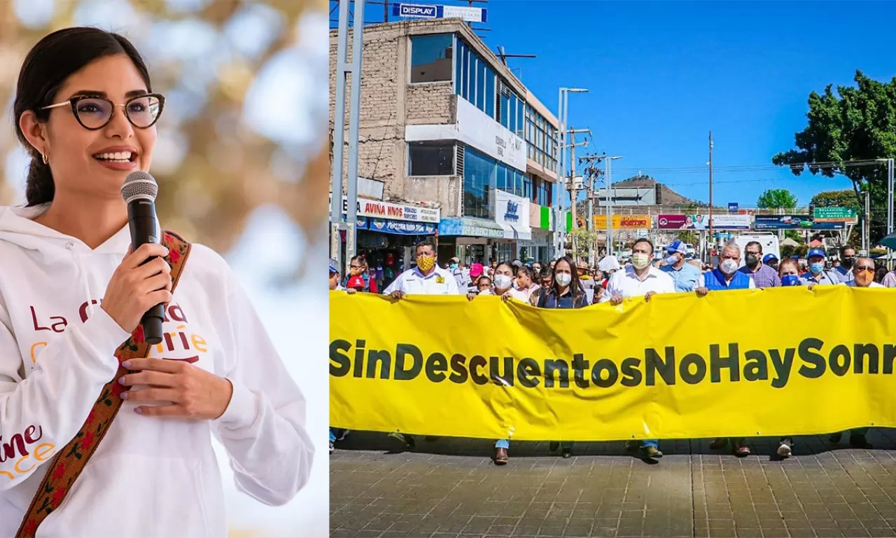 Con marcha exigirán a Geraldine respetar descuentos de agua y predial