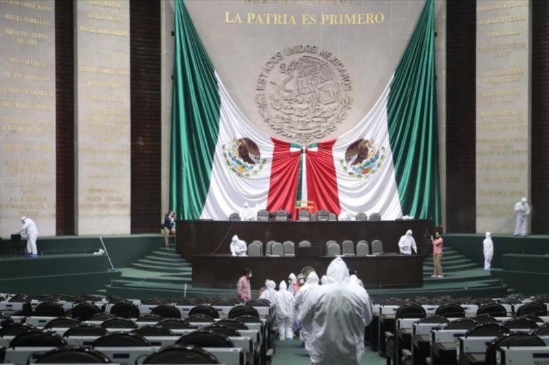 México. Cámara de Diputados reporta 280 contagios de COVID-19