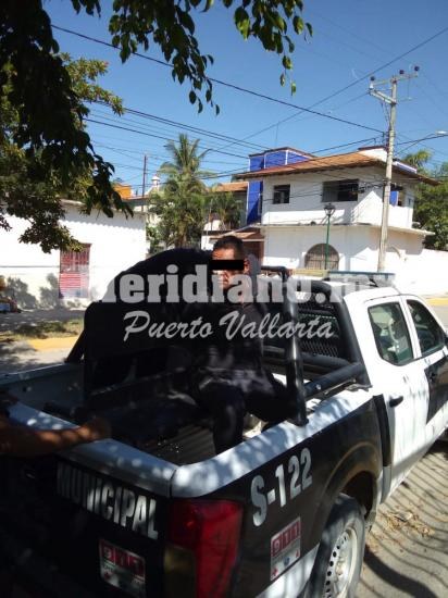 Agresivo sujeto…  ¡quemó la casa de su madre!