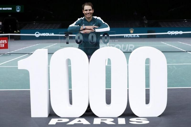 MASTERS 1.000 PARÍS, Nadal, sobre sus 1.000 victorias: “Siempre he mantenido la ilusión”