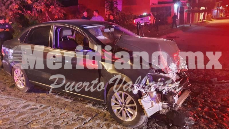 En fluvial vallarta…  ¡encontronazo!!