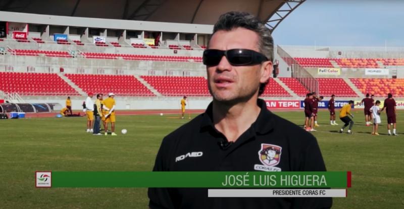 Vinculan a ex Presidente de Coras FC a red de empresas fantasma