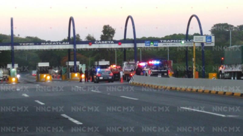 Siete detenidos tras intento de toma de casetas en Nayarit