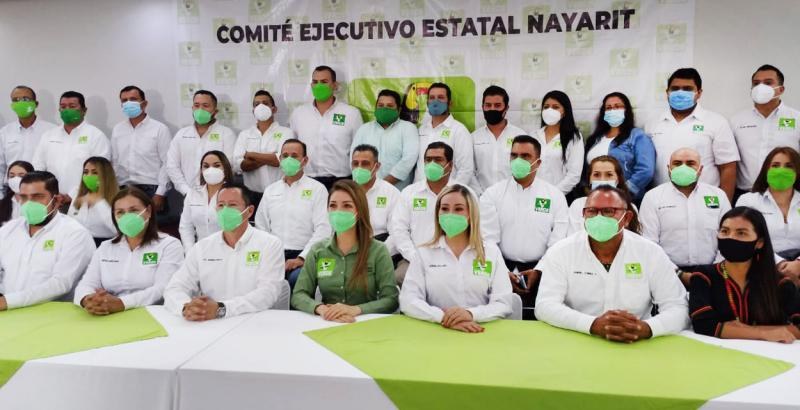 Declara Partido Verde su apoyo total a Miguel Ángel Navarro Quintero