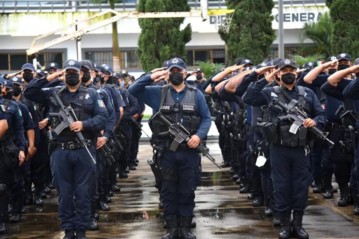 Policía Estatal ya está libre de COVID
