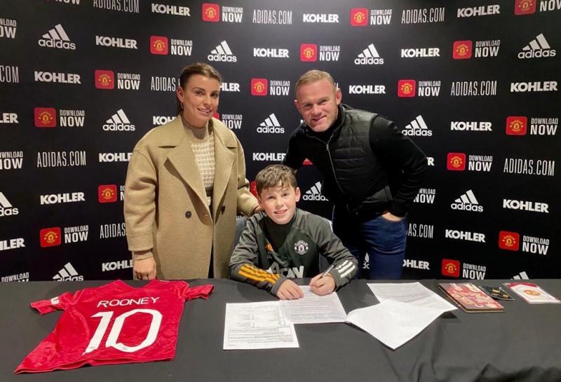 Manchester United: Hijo de Wayne Rooney fichó por los Red Devils a los 11 años