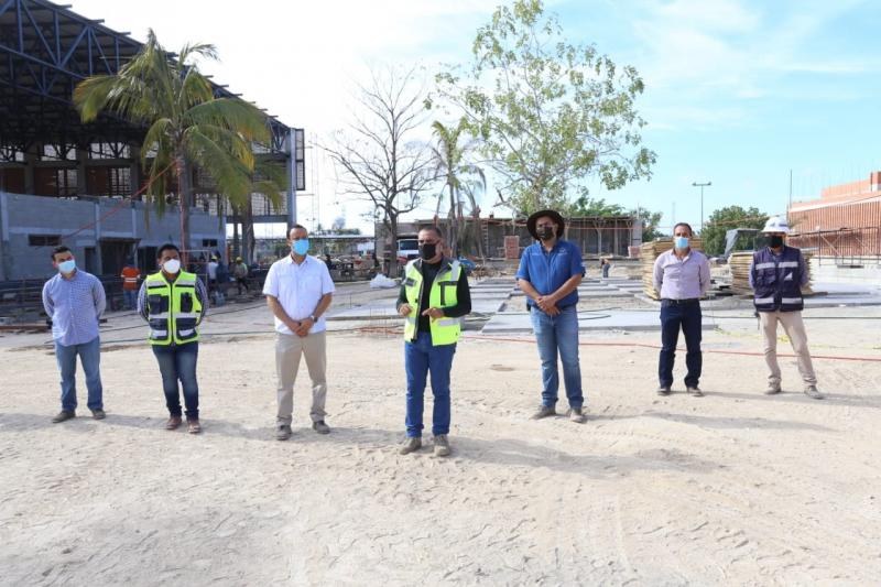 Supervisan Dávalos y SEDATU Obras de Mejoramiento Urbano