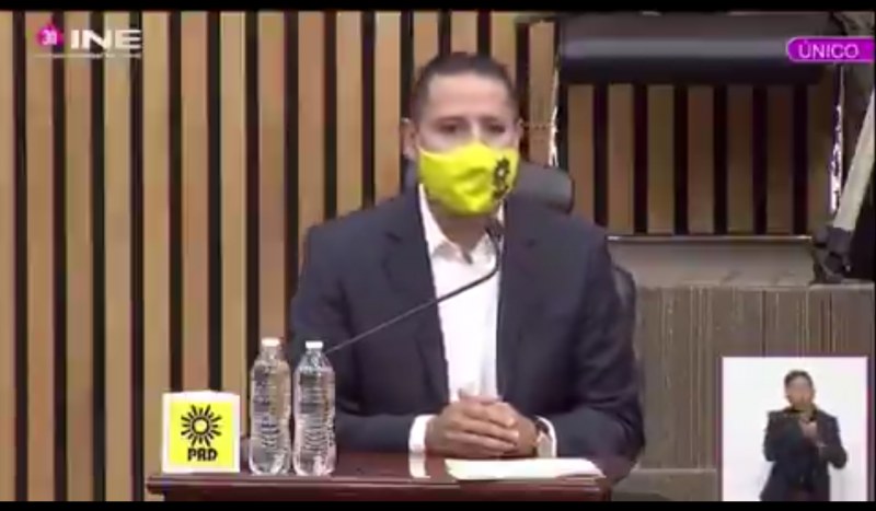 PRD muestra queja contra AMLO por intervención en proceso electoral