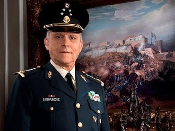 \"El H9\" utilizó el nombre de Cienfuegos para engañar a \"El H2\", revela Reforma