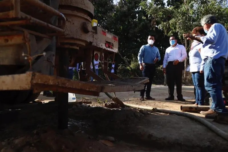 Fortalece Jaime Cuevas infraestructura de agua potable en Bahía de Banderas