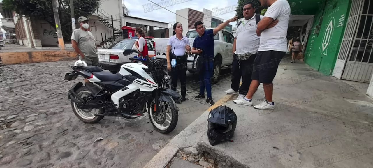 ¡aparatoso choque en vallarta!