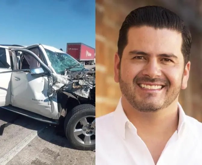 Nacho Flores sufre accidente en autopista Tepic-Guadalajara